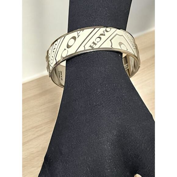 Coach Logo Bracelet/Cuff - Picture 2 of 4